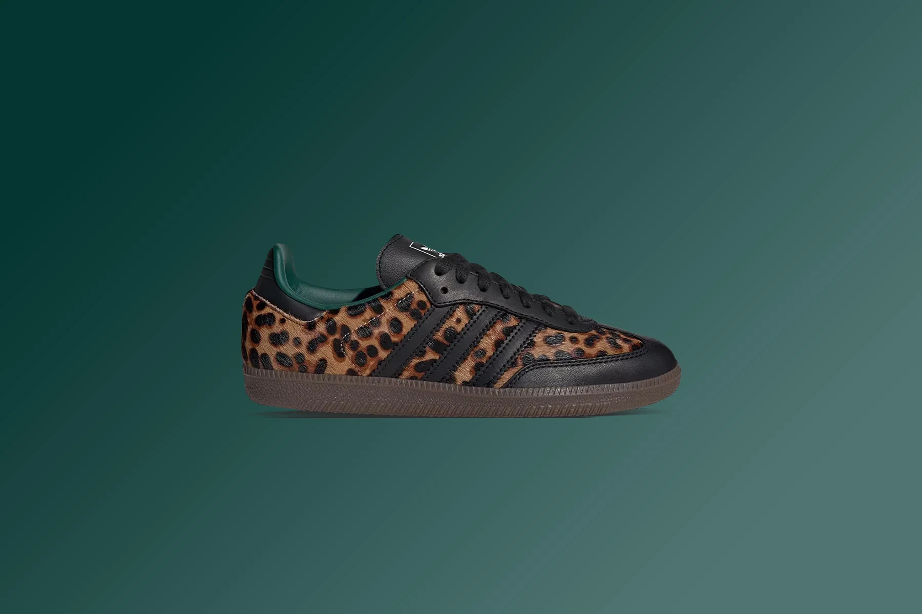 Women's Samba OG - Core Black/Collegiate Green/Cream White - Image 5