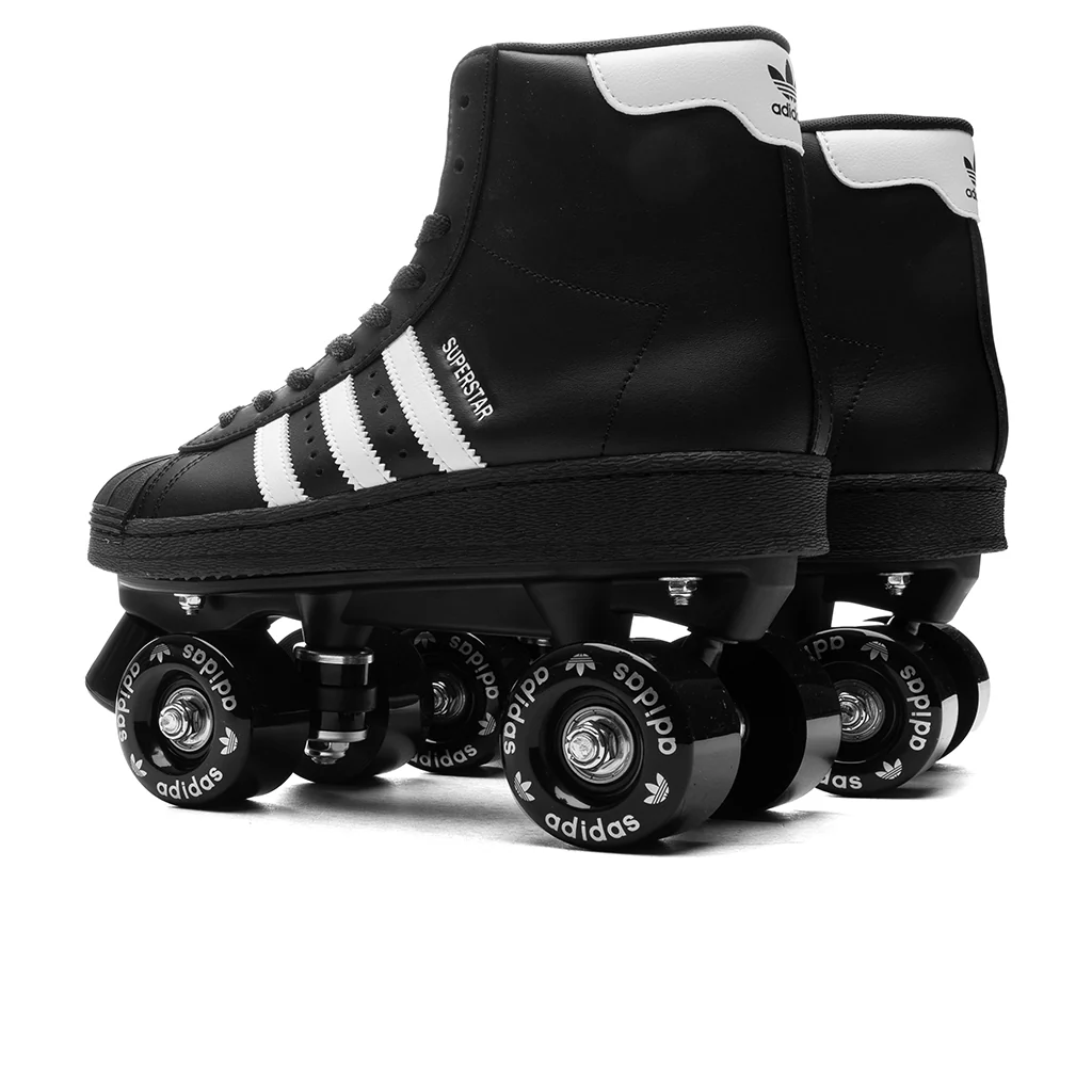 Women's Superstar 82 Skate - Core Black/Cloud White/Silver Metallic - Image 3