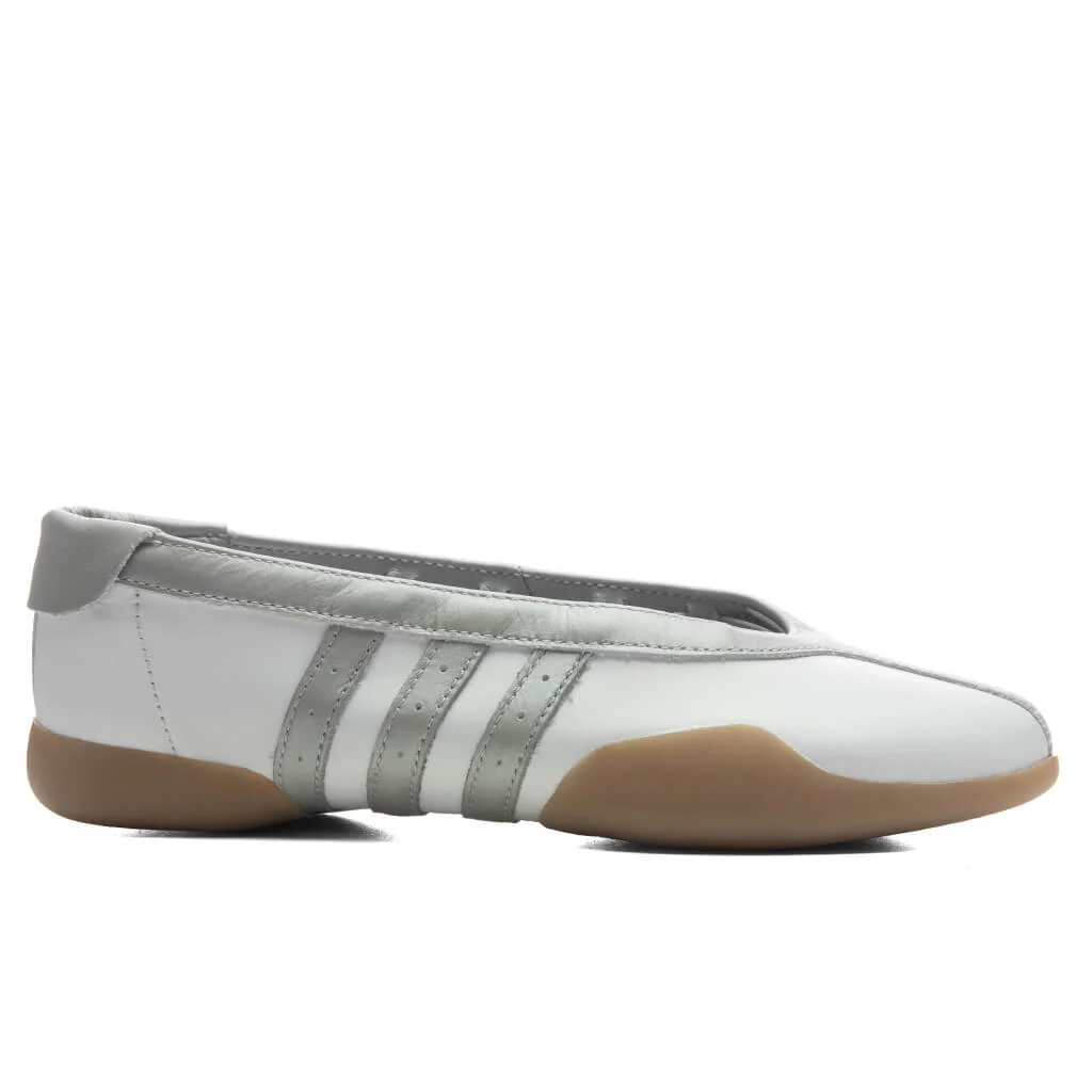 Women's Taekwondo Mei Ballet - Cloud White/Silver Metallic/Gum