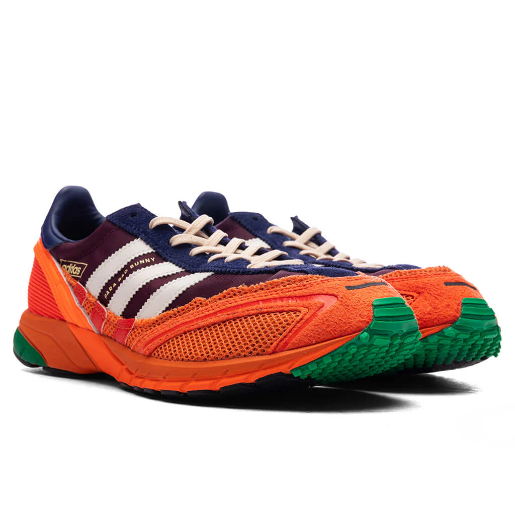 Adidas Originals x Bad Bunny Adizero SL72  - Maroon/Cloud White/Semi Solar Red - Image 2