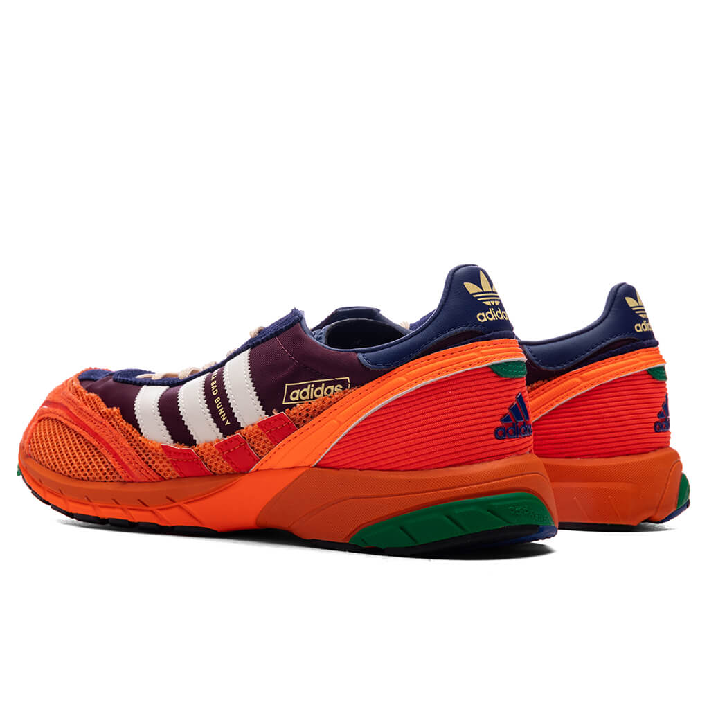 Adidas Originals x Bad Bunny Adizero SL72  - Maroon/Cloud White/Semi Solar Red - Image 3