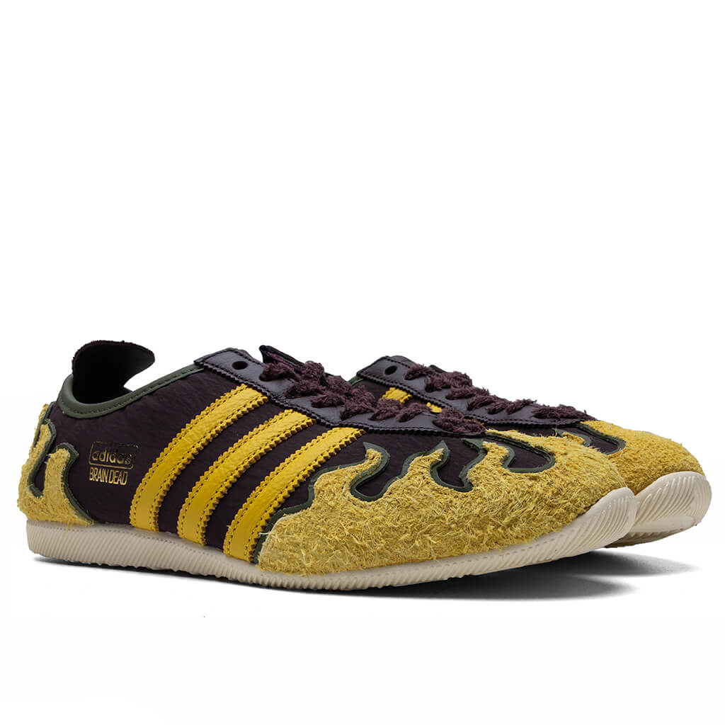 Adidas x Brain Dead Japan Low - Shadow Brown/Hazel Yellow/Off White - Image 2