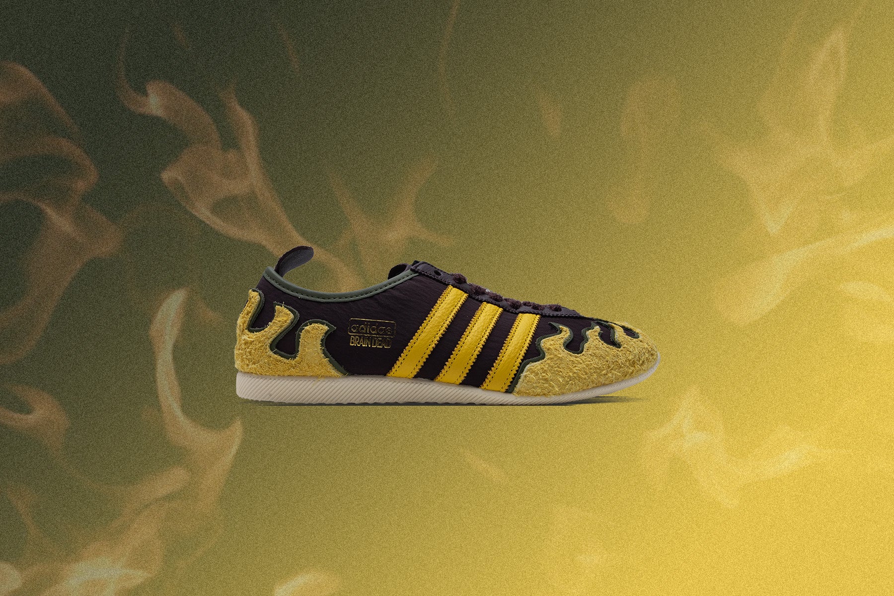 Adidas x Brain Dead Japan Low - Shadow Brown/Hazel Yellow/Off White - Image 5