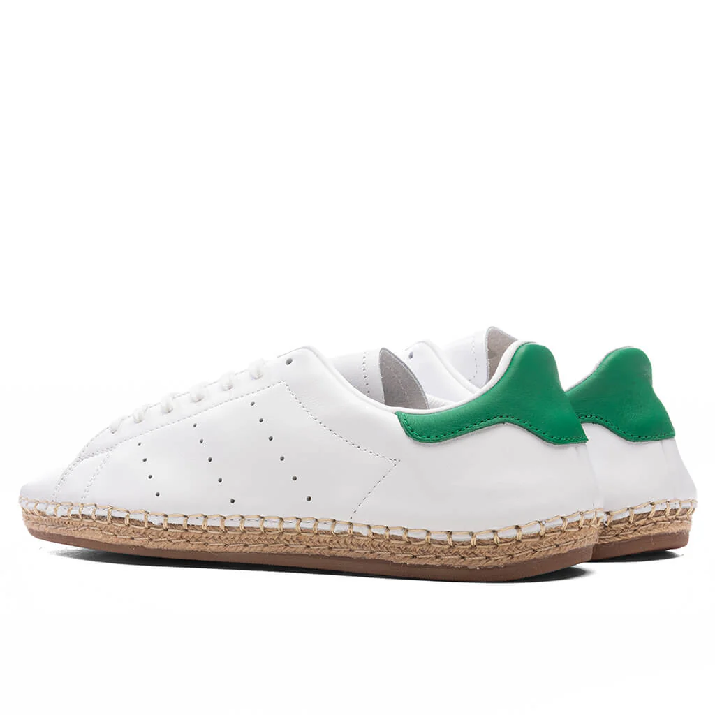 Adidas Originals x CLOT Stan Smith by Edison Chen - Cloud White/Green - Image 3