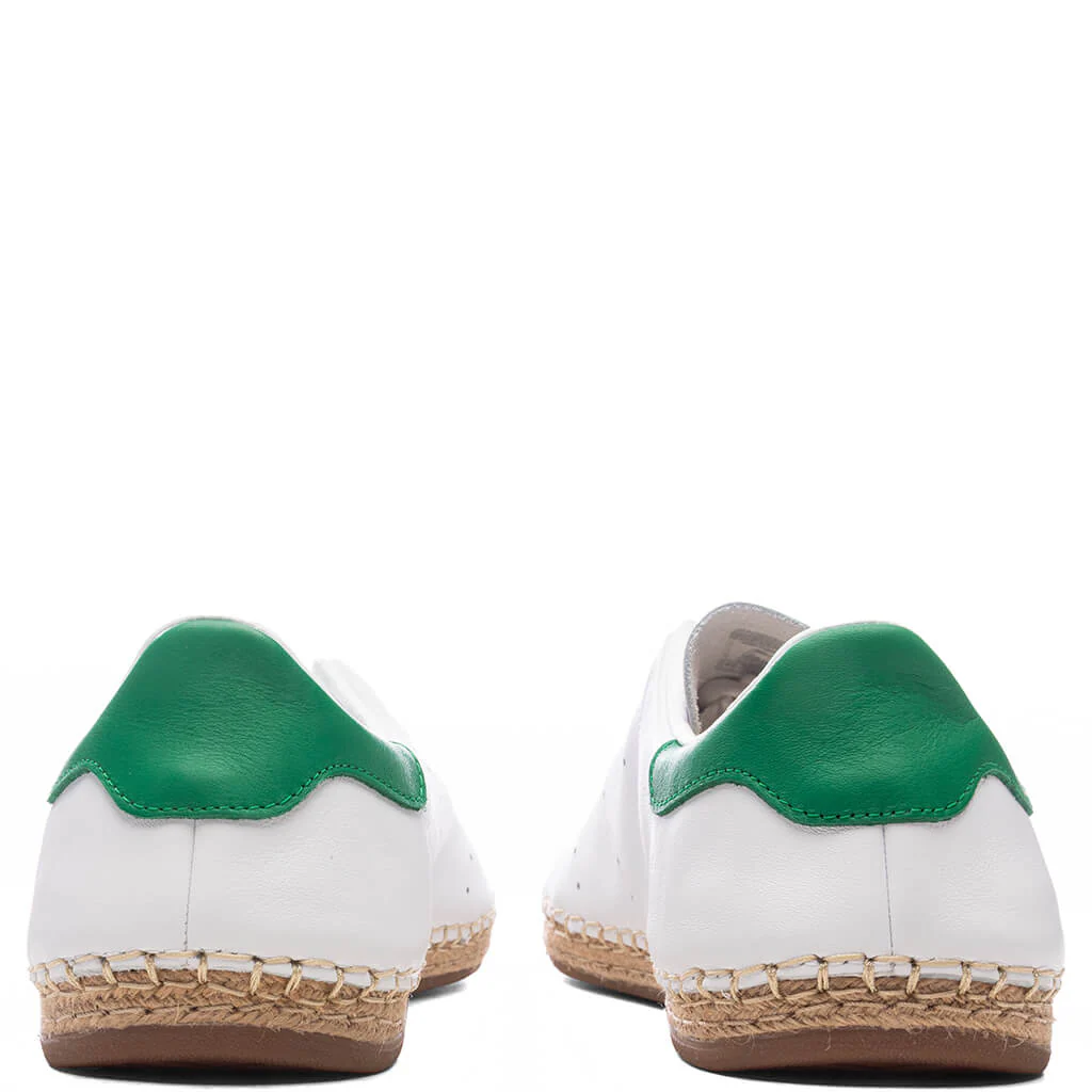 Adidas Originals x CLOT Stan Smith by Edison Chen - Cloud White/Green - Image 4