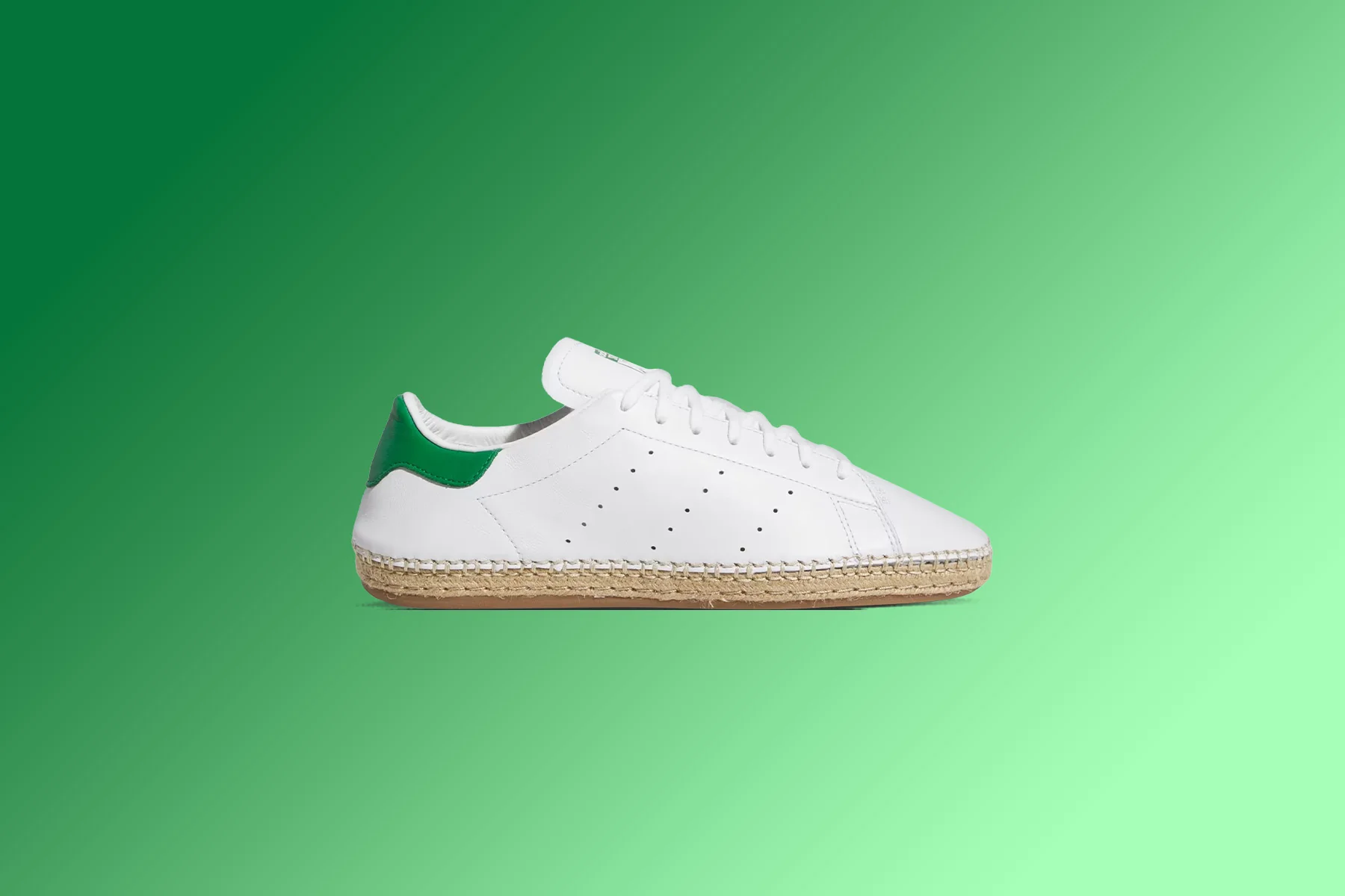 Adidas Originals x CLOT Stan Smith by Edison Chen - Cloud White/Green - Image 5
