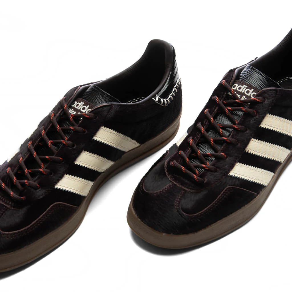 Adidas Originals x Wales Bonner Gazelle Pony - Aurora Coffee/Wonder White/Core Black - Image 3