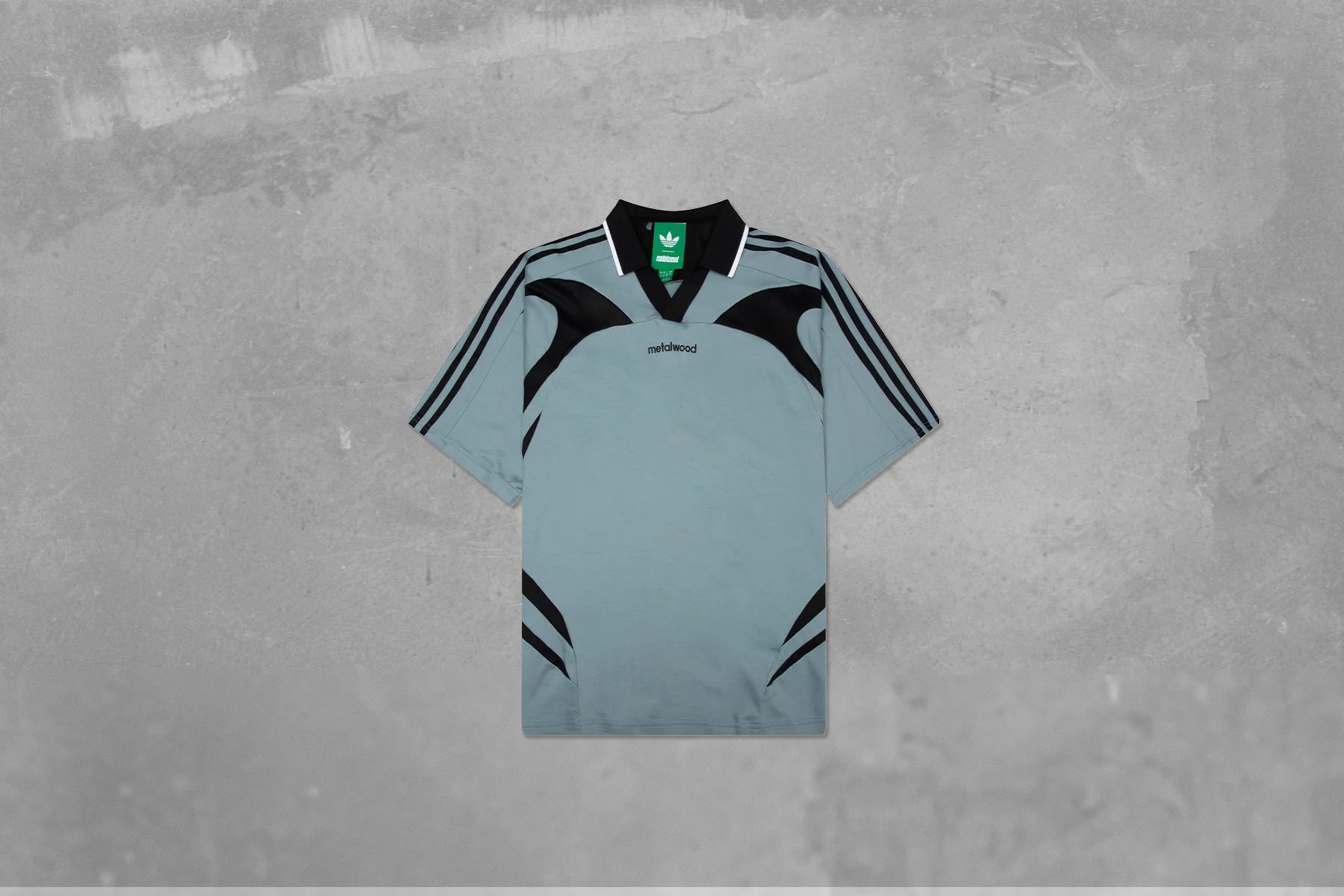 Adidas Originals x Metalwood Studio Polo - Green - Image 5