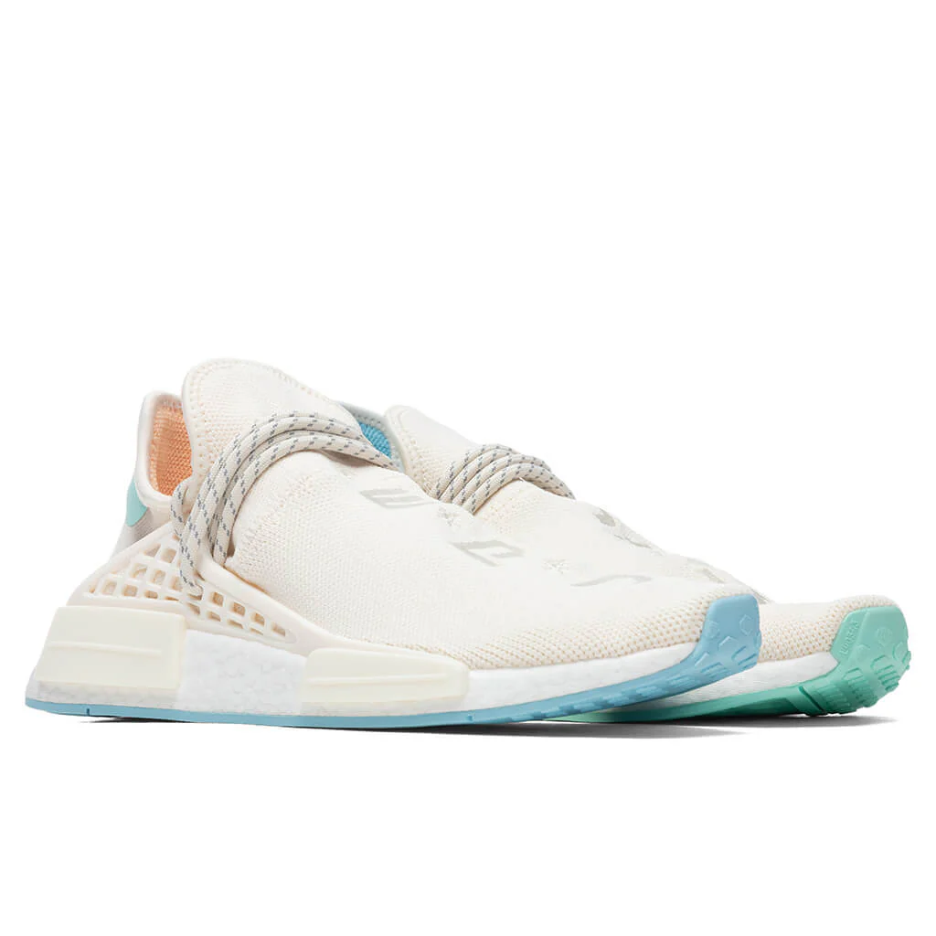 Pharrell Wiilliams NMD Hu 'N.E.R.D'- Chalk White/Glow Orange - Image 2