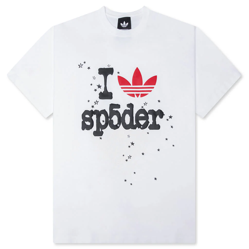 Adidas Originals x Sp5der Tee - White