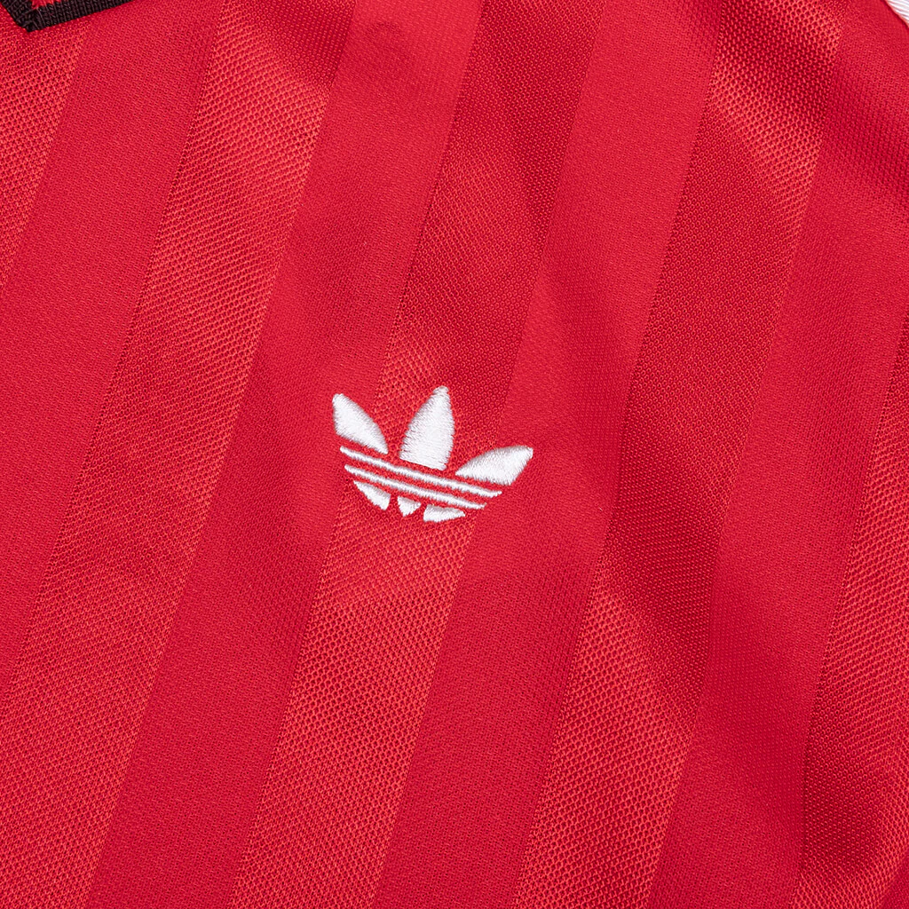 Adidas Originals x Wales Bonner Football Tee - Better Scarlet - Image 3