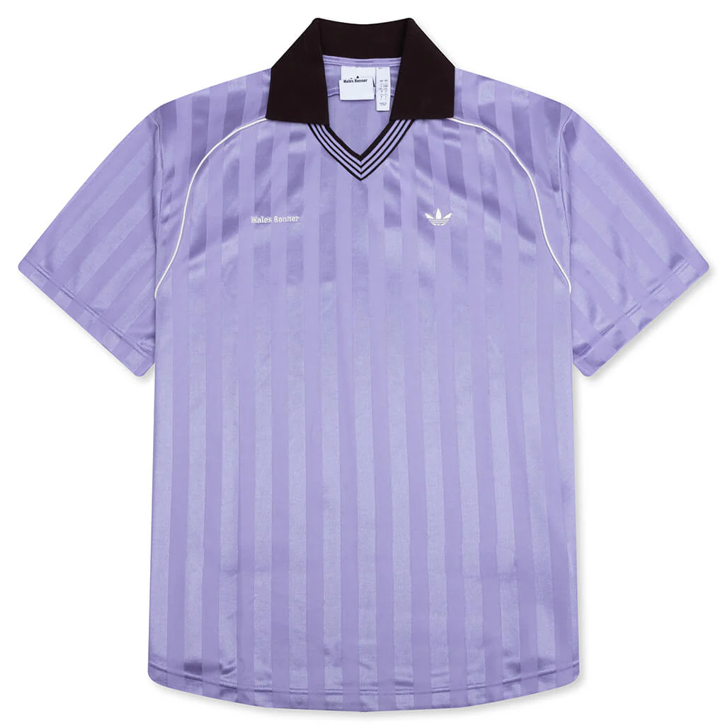Adidas Originals x Wales Bonner Football Tee - Light Purple