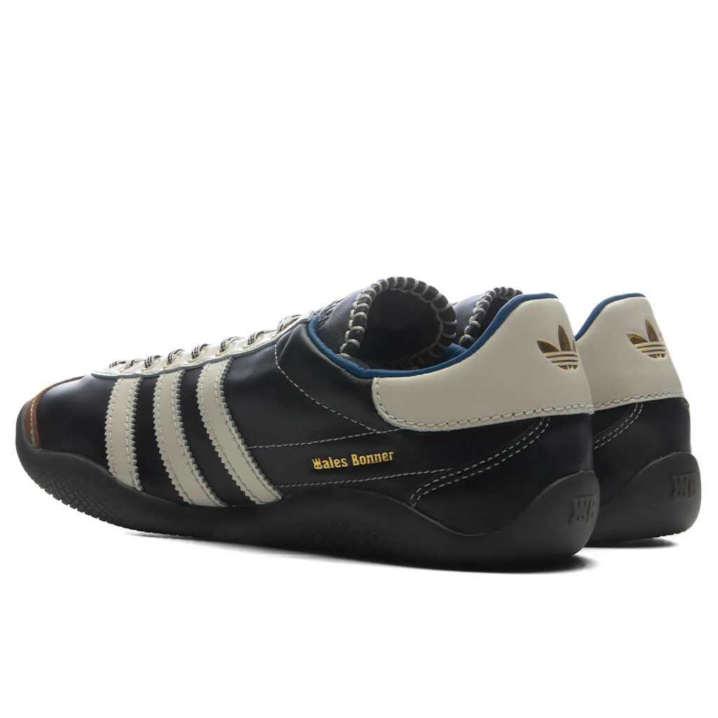Adidas Originals x Wales Bonner Karintha OG - Core Black/Wonder White/Lush Blue - Image 3