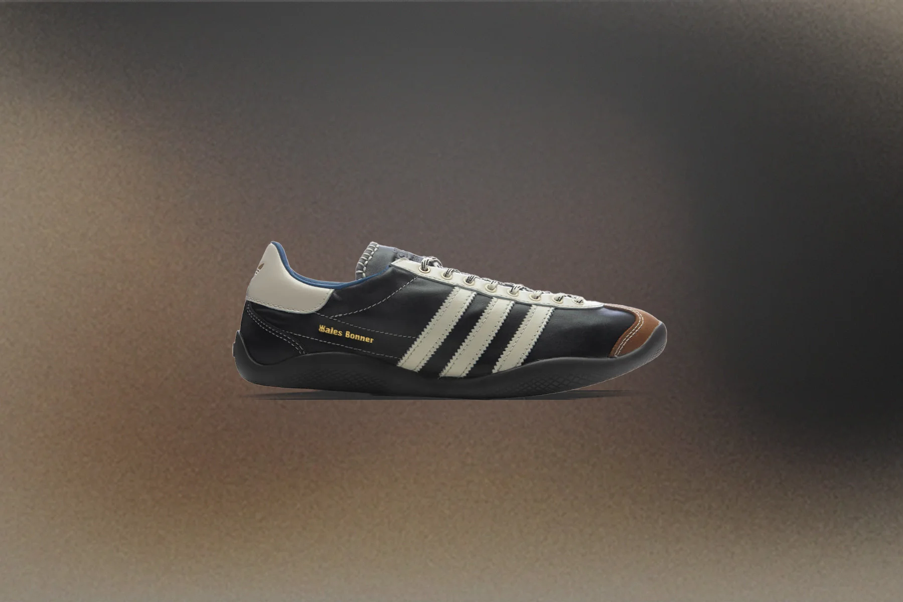 Adidas Originals x Wales Bonner Karintha OG - Core Black/Wonder White/Lush Blue - Image 7