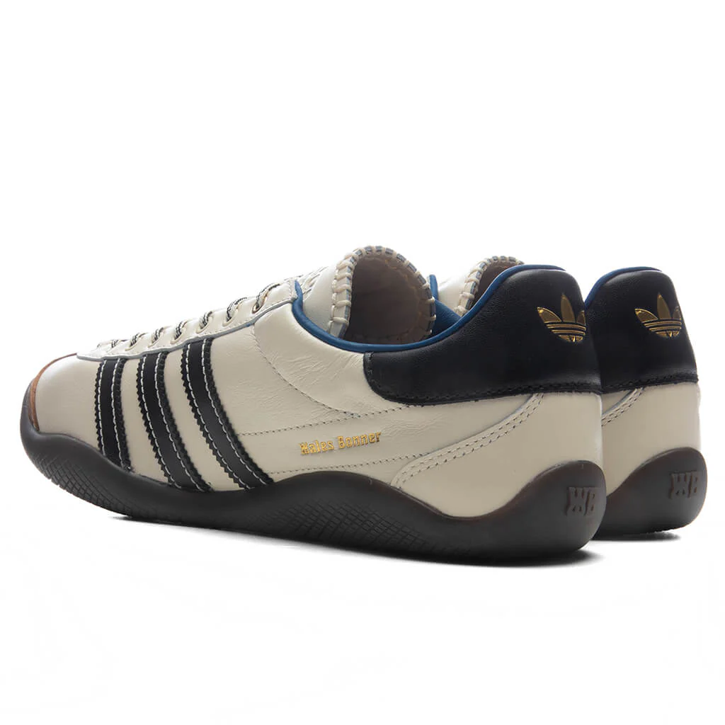 Adidas Originals x Wales Bonner Karintha OG - Wonder White/Core Black/Lush Blue - Image 3