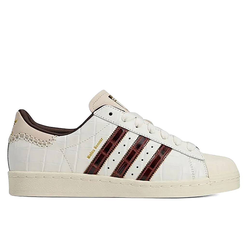 Adidas Originals x Wales Bonner Superstar - Wonder White/Fox Brown/Wonder White