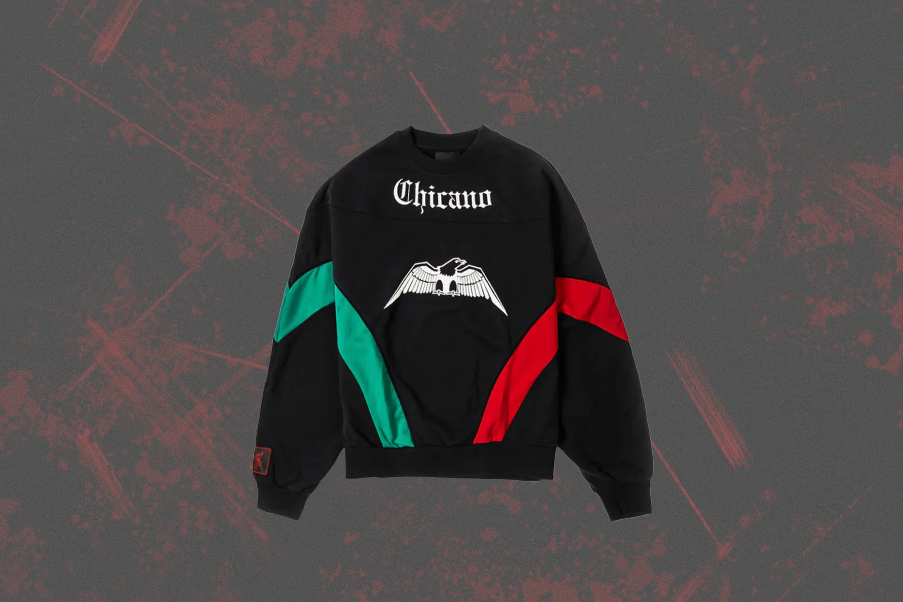 Adidas Originals x Willy Chavarria Fleece Crewneck - Black - Image 2