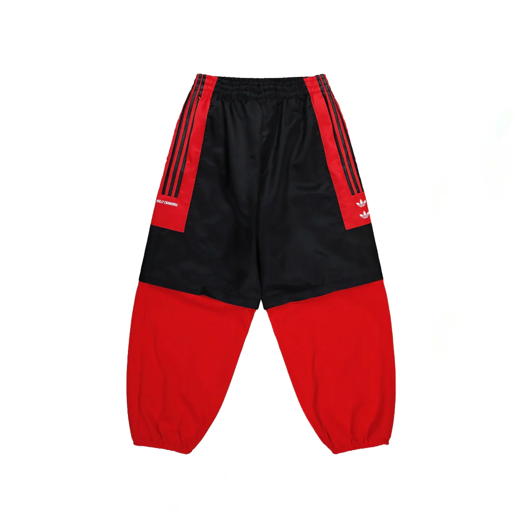 Adidas Originals x Willy Chavarria Fleece Track - Black/Red