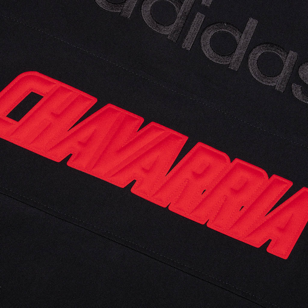 Adidas Originals x Willy Chavarria Polo Shirt - Black - Image 4