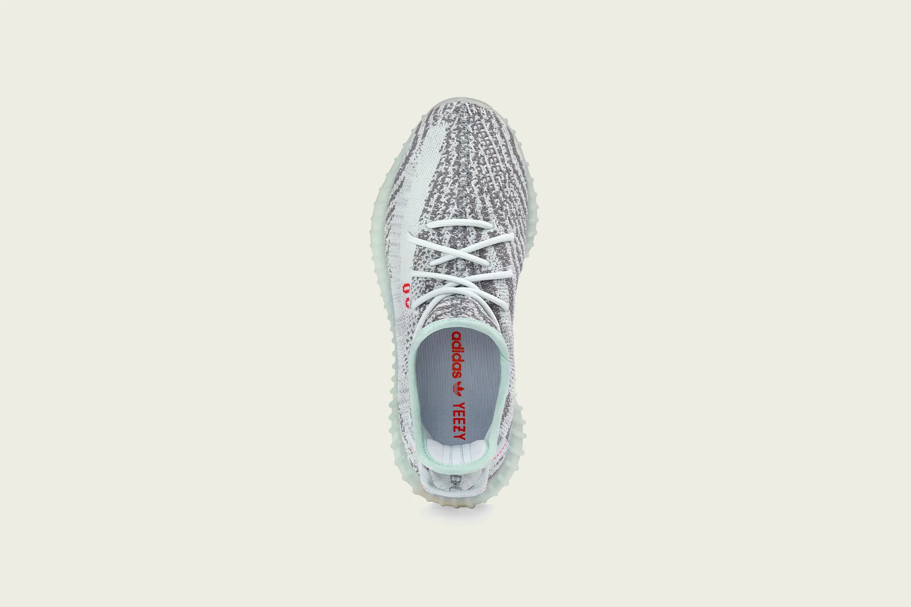 Yeezy Boost 350 V2 - Blue Tint/Grey - Image 3