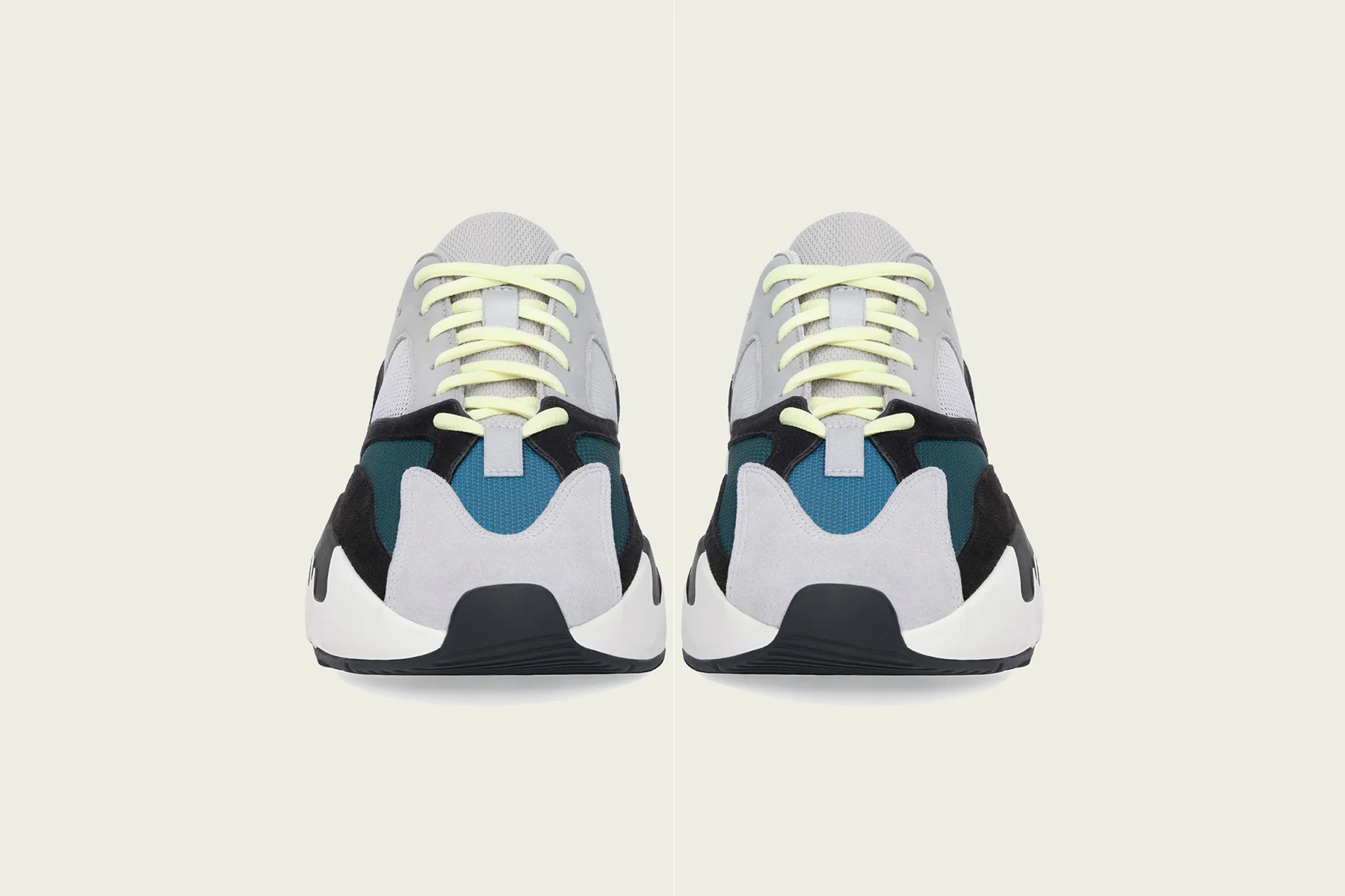 Yeezy Boost 700 'Wave Runner' - Solid Grey/Chalk White/Core Black - Image 3