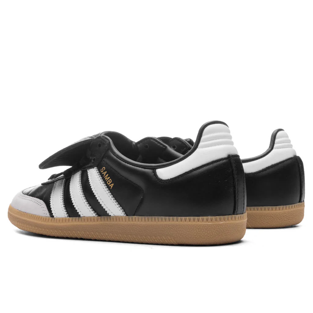 Women's Samba LT - Core Black/Cloud White/Gold Metallic - Image 3