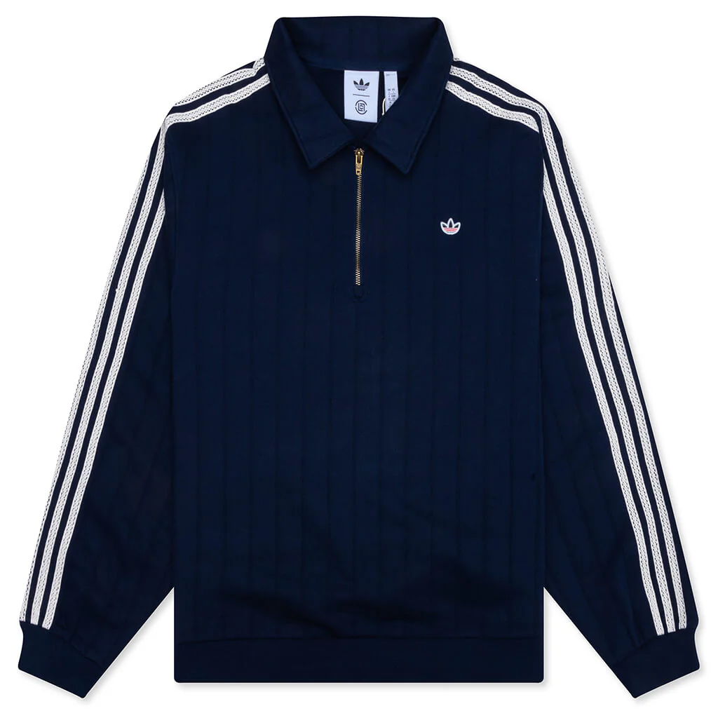 Adidas x CLOT by Edison Chen Quarter Zip - Night Indigo