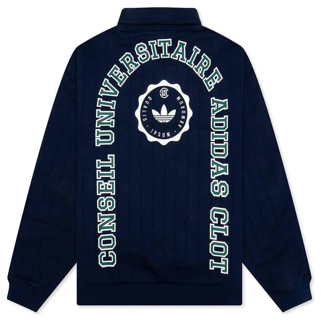 Adidas x CLOT by Edison Chen Quarter Zip - Night Indigo - Image 2