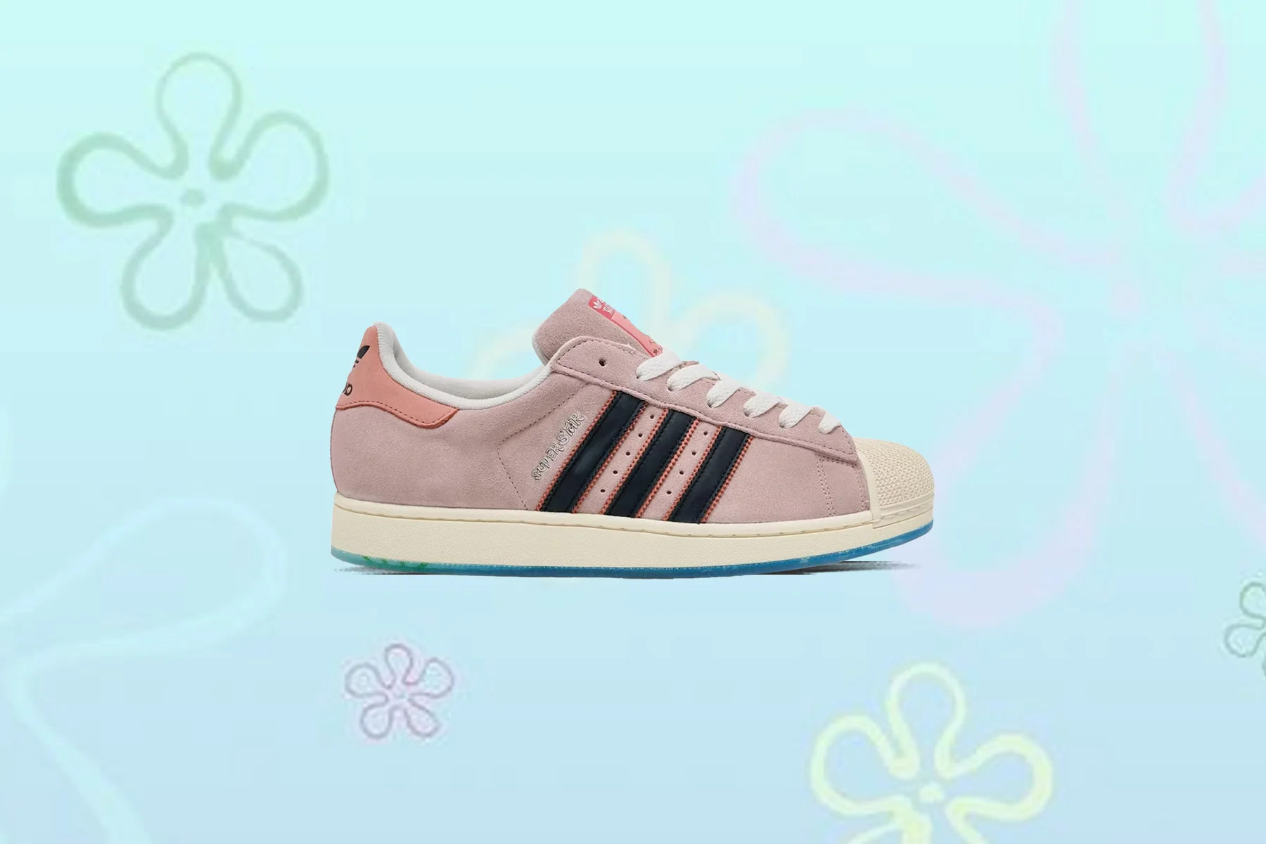 Adidas x SpongeBob SquarePants 'Patrick Star' Superstar - Supplier Colour/Core Black/Wonder Clay - Image 5