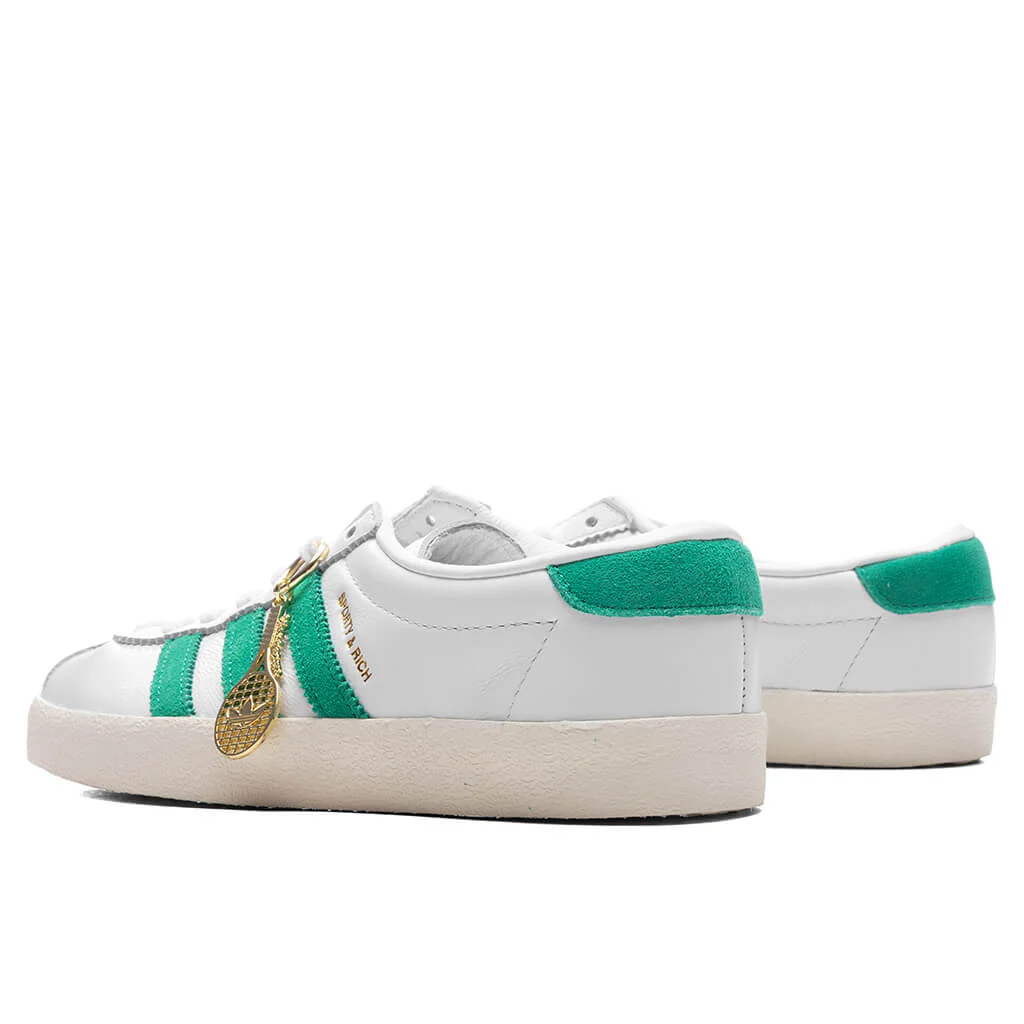 Adidas x Sporty & Rich Women's Blanc - Cloud White/Off White/Court Green - Image 3