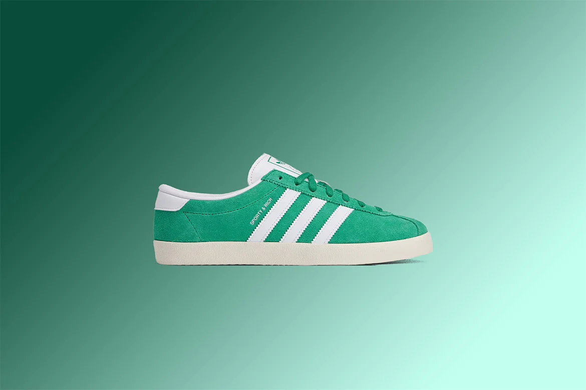 Adidas x Sporty & Rich Women's Blanc - Court Green/Cloud White/Off White - Image 5