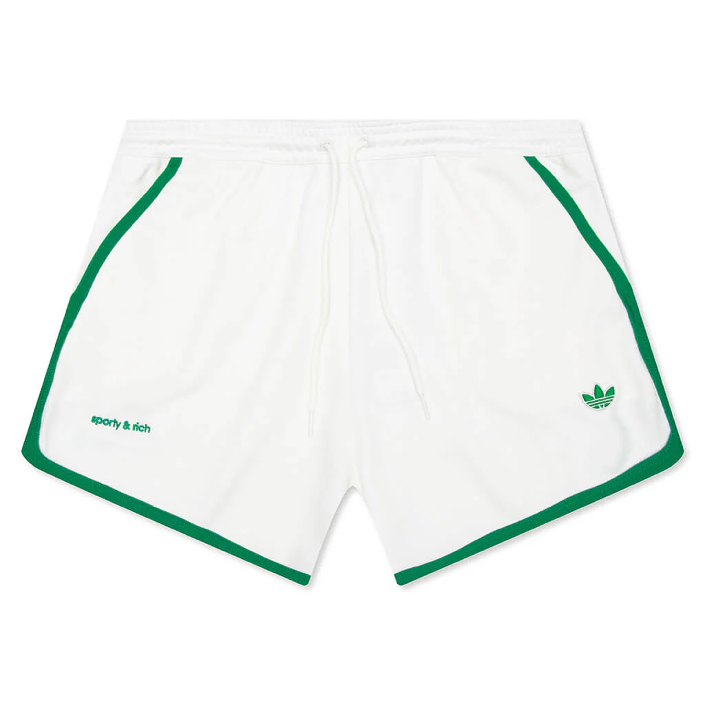 Women's Adidas x Sporty & Rich Short - Off White