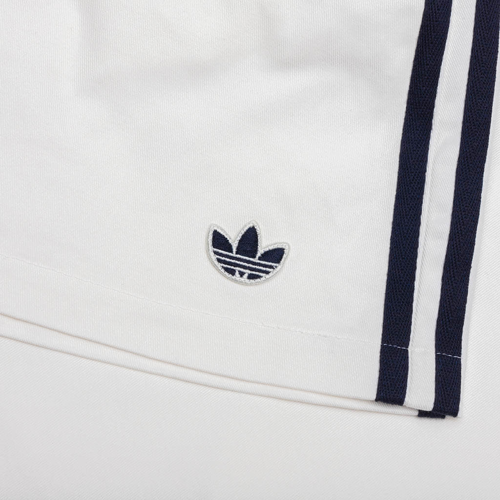 Women's Adidas x Sporty & Rich Skort - Core White/Night Navy - Image 3