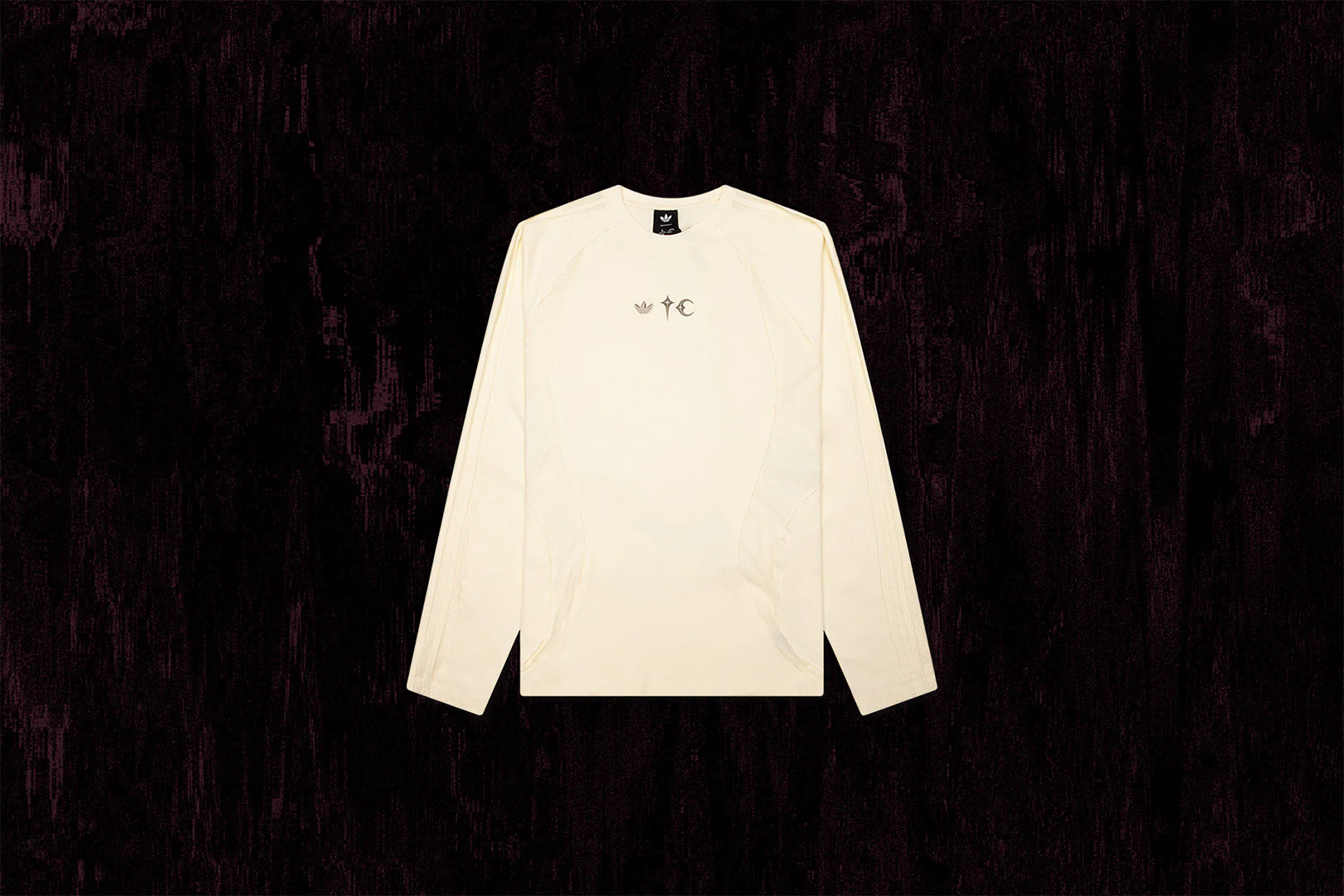 Adidas x Thug Club L/S T-Shirt - Cream White - Image 4