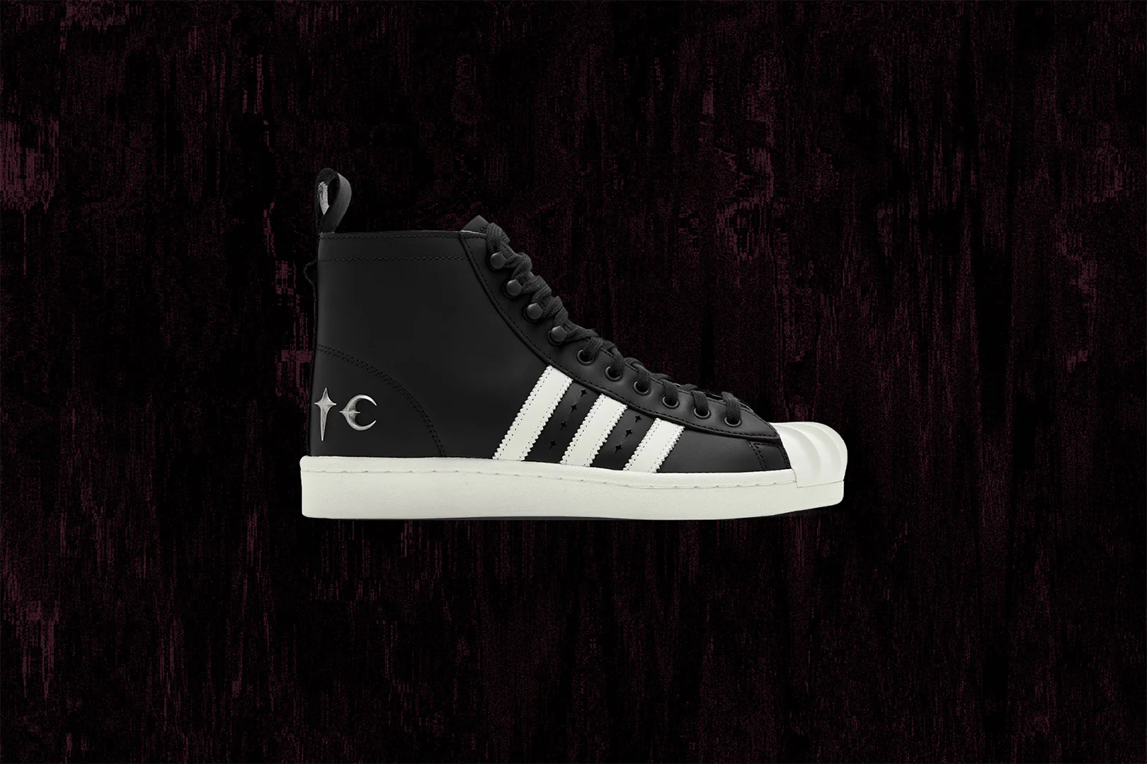 Adidas x Thug Club Superstar Boot Luxe - Core Black/Off White - Image 2