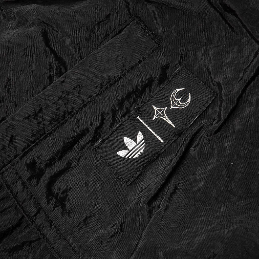 Adidas x Thug Club Woven Track Pant - Black/Silver Metallic - Image 4