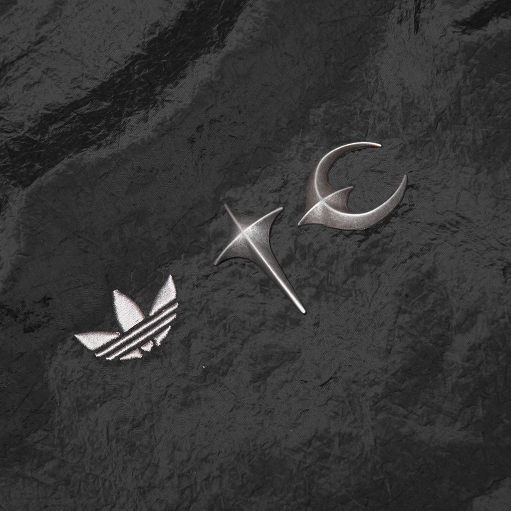Adidas x Thug Club Woven Track Top - Black/Silver Metallic - Image 3