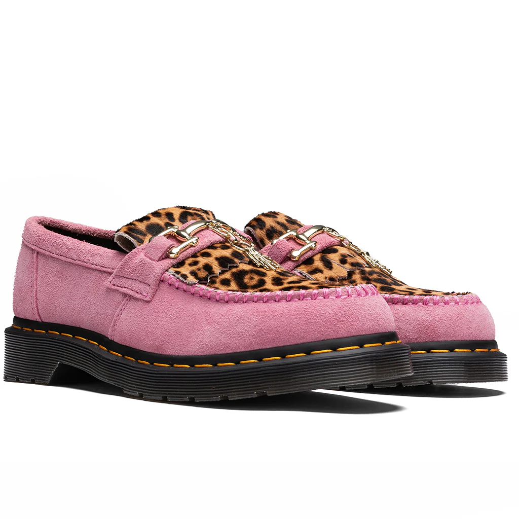Adrian Bone Snaffle - Fondant Pink/Archive Leopard - Image 2