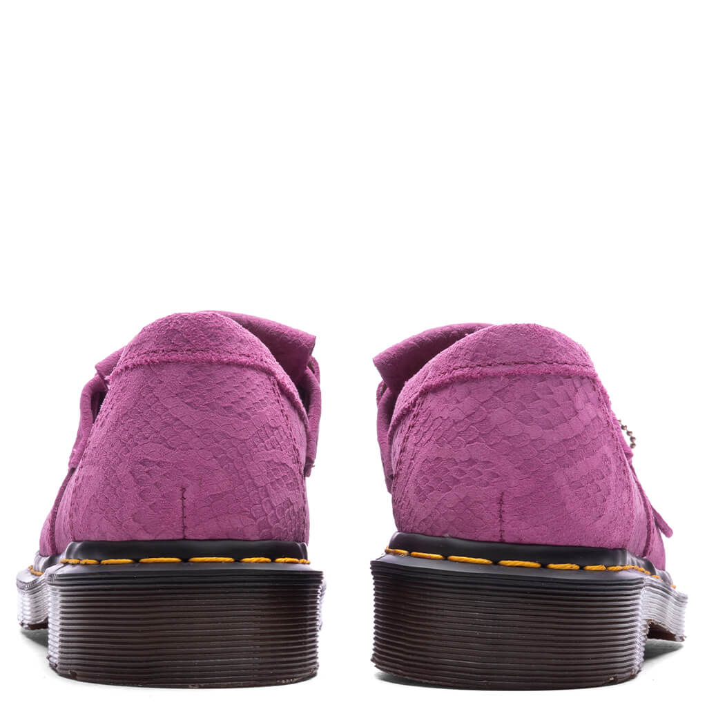 Adrian Snaffle Smooth Leather Kiltie Loafers - Thrift Pink - Image 4