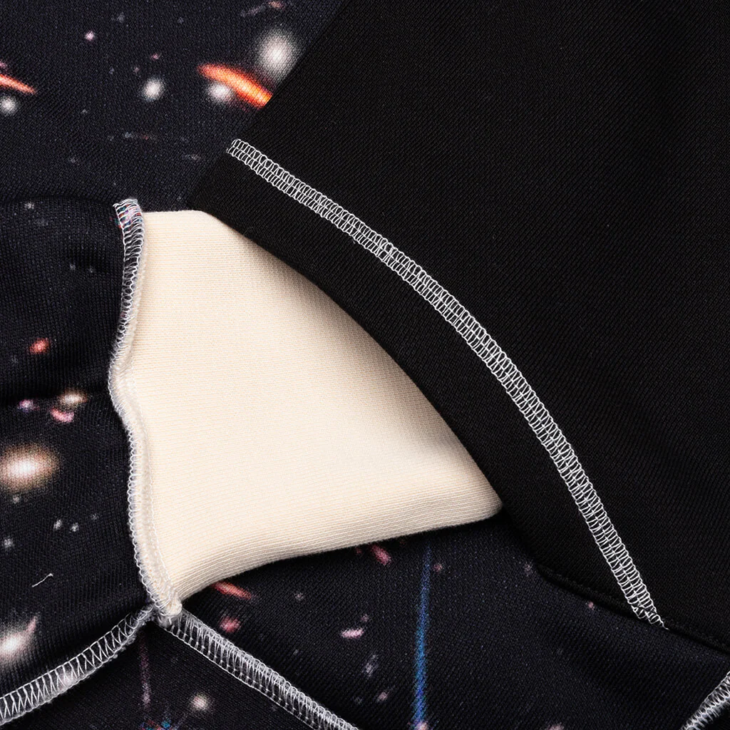 Birthstone Hooded Sweatshirt: 10 - Space Print - Image 5