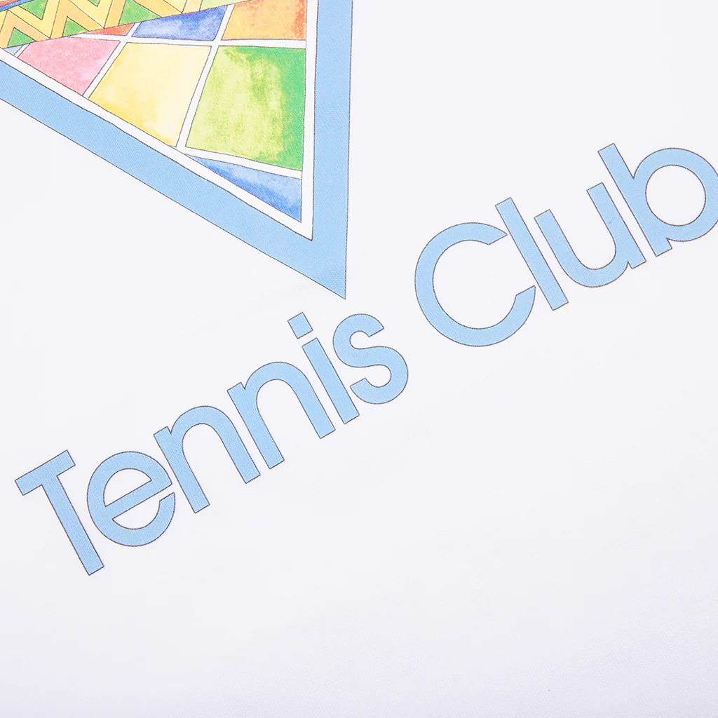 Afro Cubism Tennis Club T-Shirt - White - Image 4