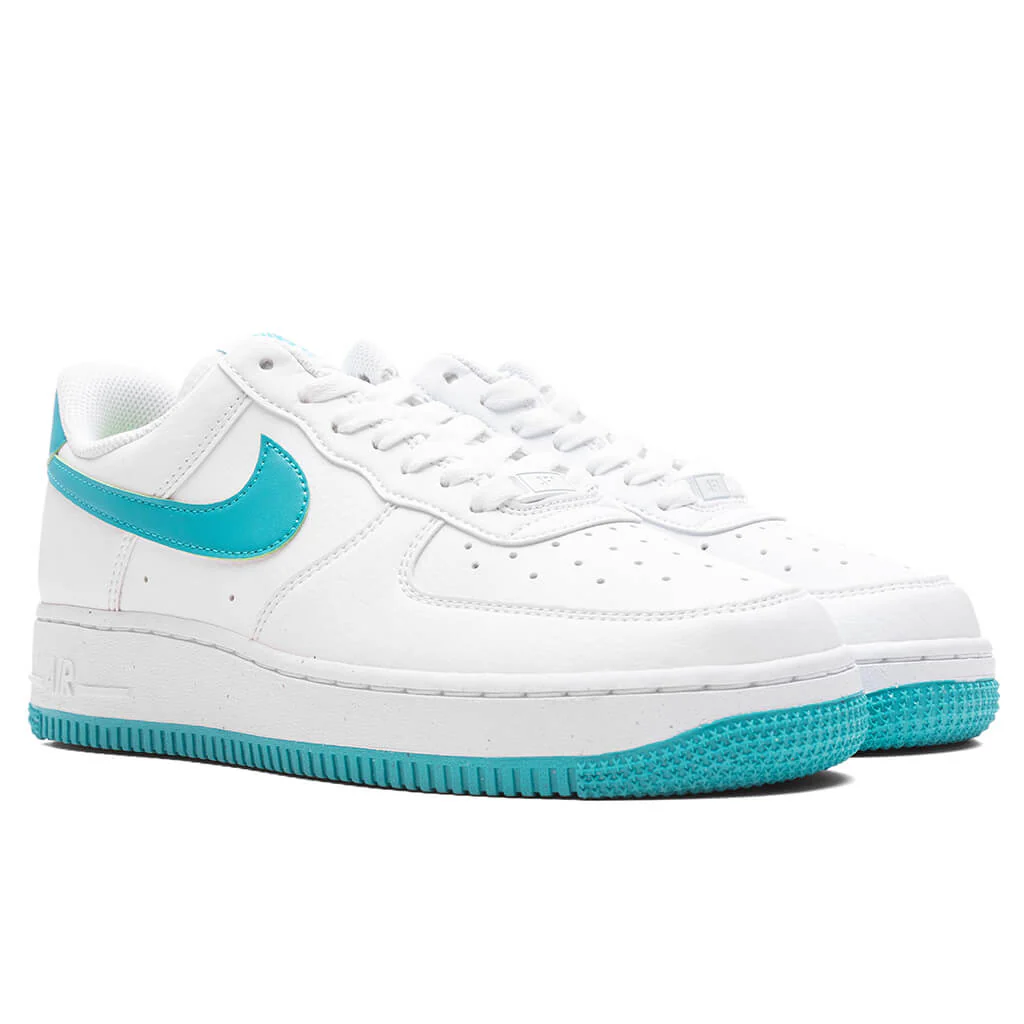 Women's Air Force 1 '07 Next Nature - White/Dusty Cactus/Volt - Image 2