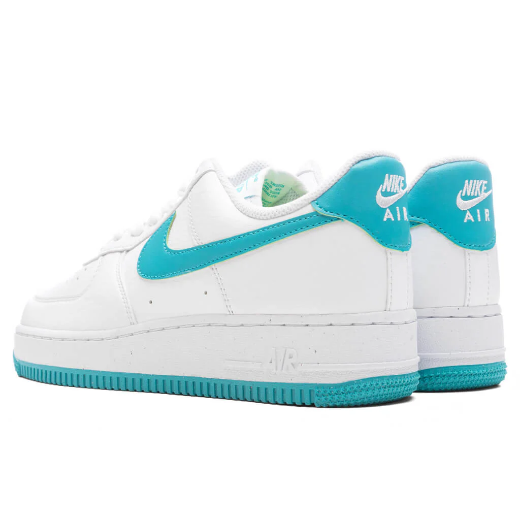Women's Air Force 1 '07 Next Nature - White/Dusty Cactus/Volt - Image 3
