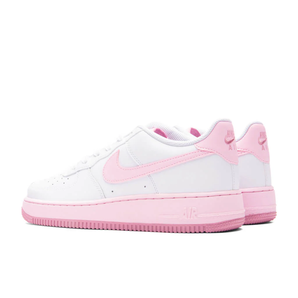 Air Force 1 LV8 2 (GS) - White/Pink Foam/Elemental Pink - Image 3