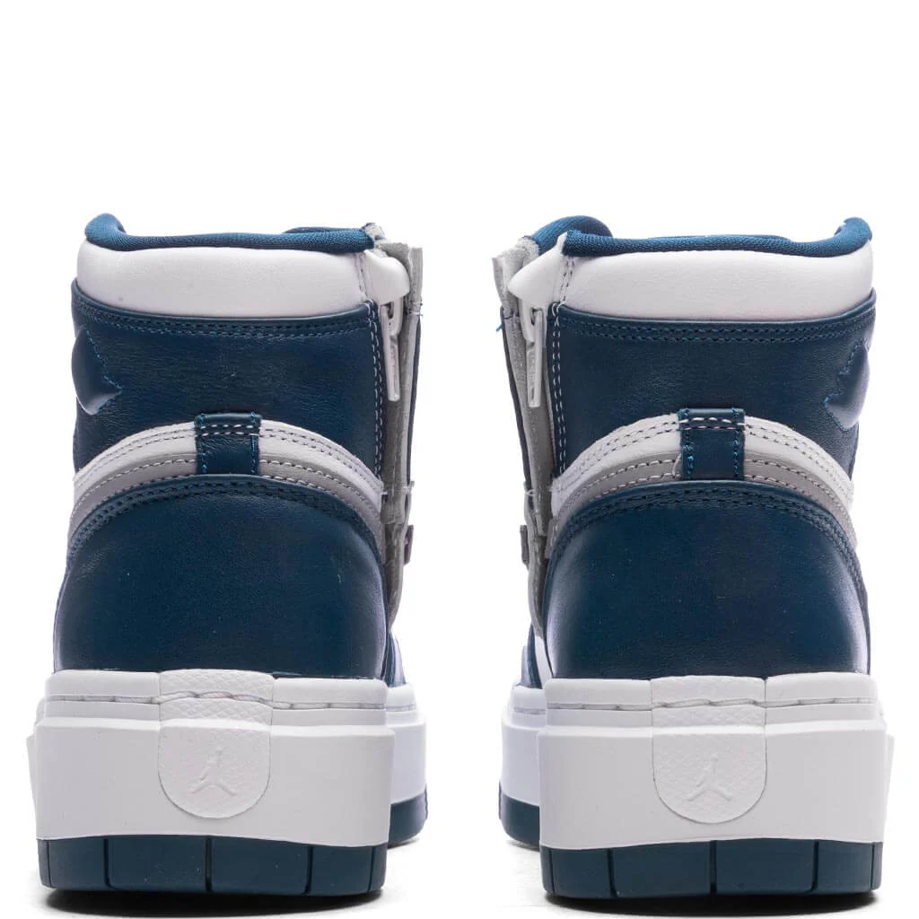 Women's Air Jordan 1 Elevate High - Sky J Fr Blue/Light Steel Grey/White - Image 4