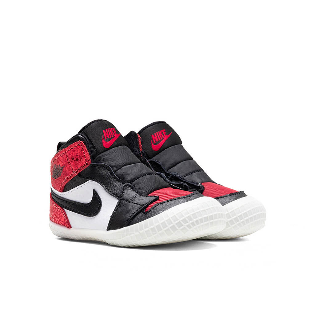 Air Jordan 1 Infant 'Ruby' - Varsity Red/Black/White - Image 3