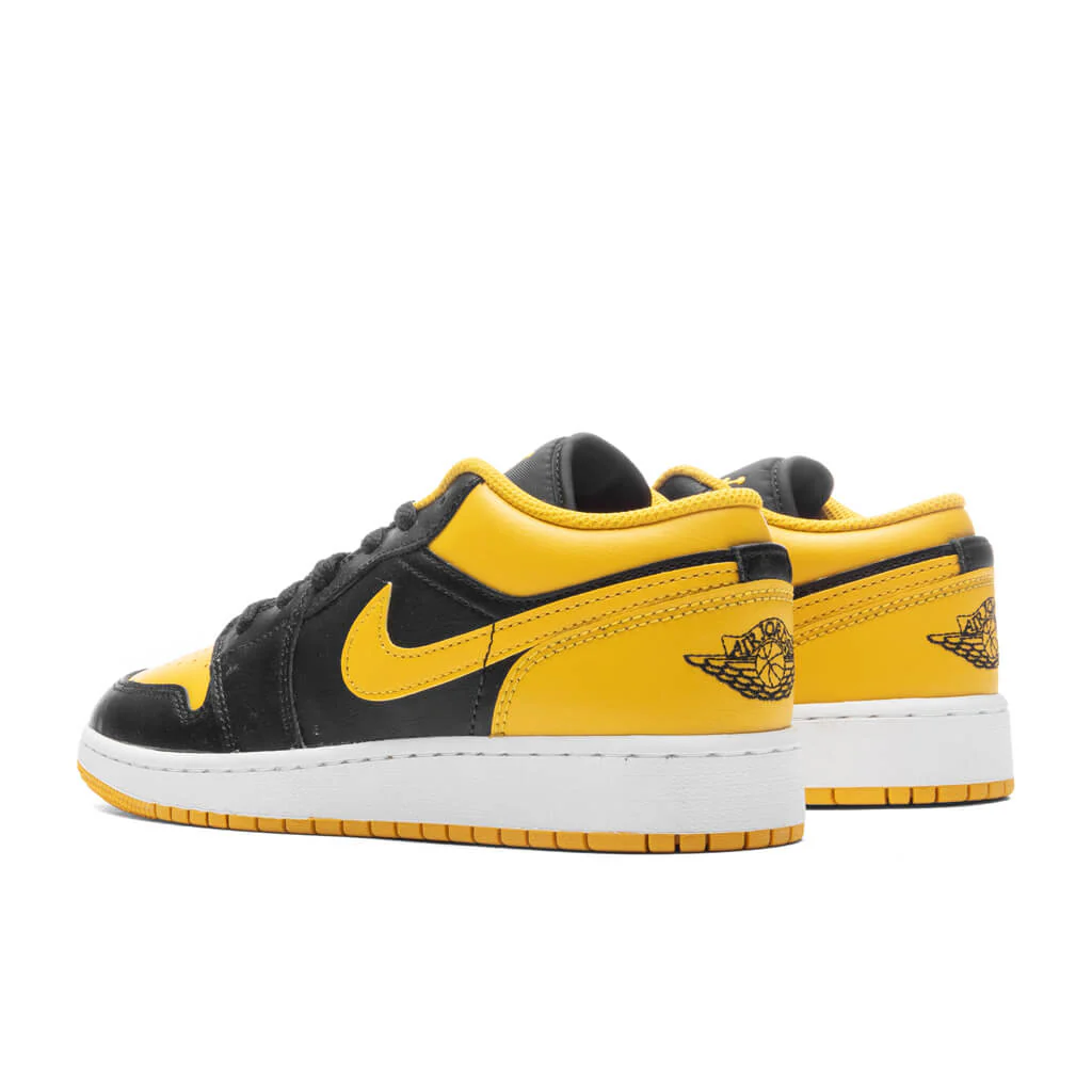 Air Jordan 1 Low (GS) - Black/Yellow Ochre/White - Image 3