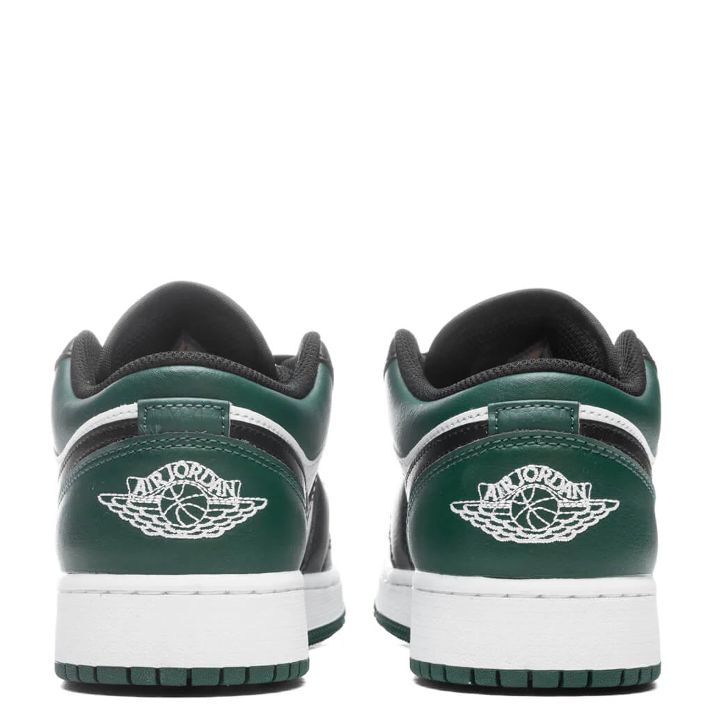Air Jordan 1 Low (GS) - Noble Green/Pollen/White DNML - Image 4