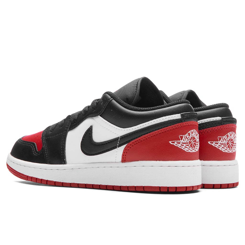 Air Jordan 1 Low (GS) - White/Black/Varsity Red - Image 3