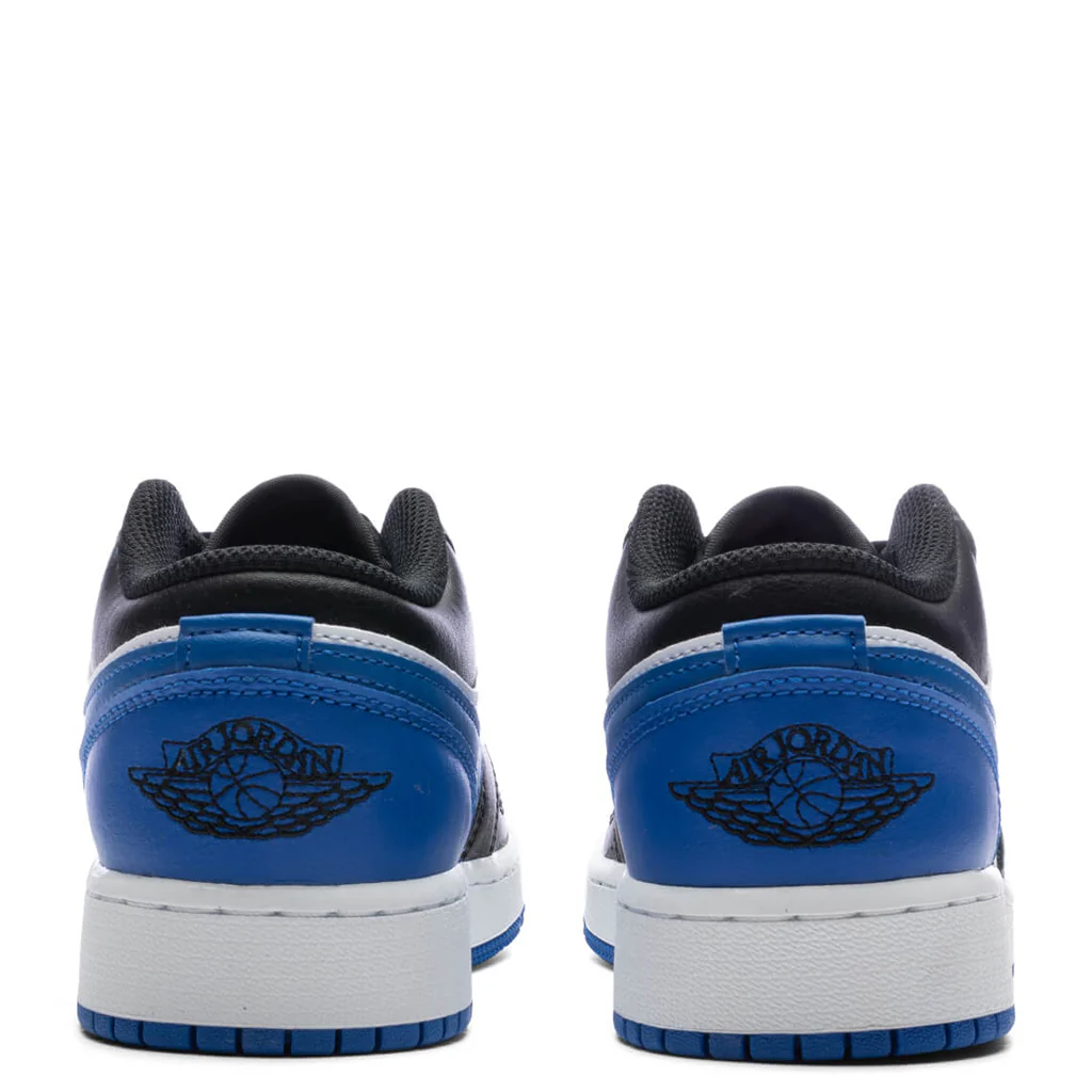 Air Jordan 1 Low (GS) - White/Royal Blue/Black - Image 4